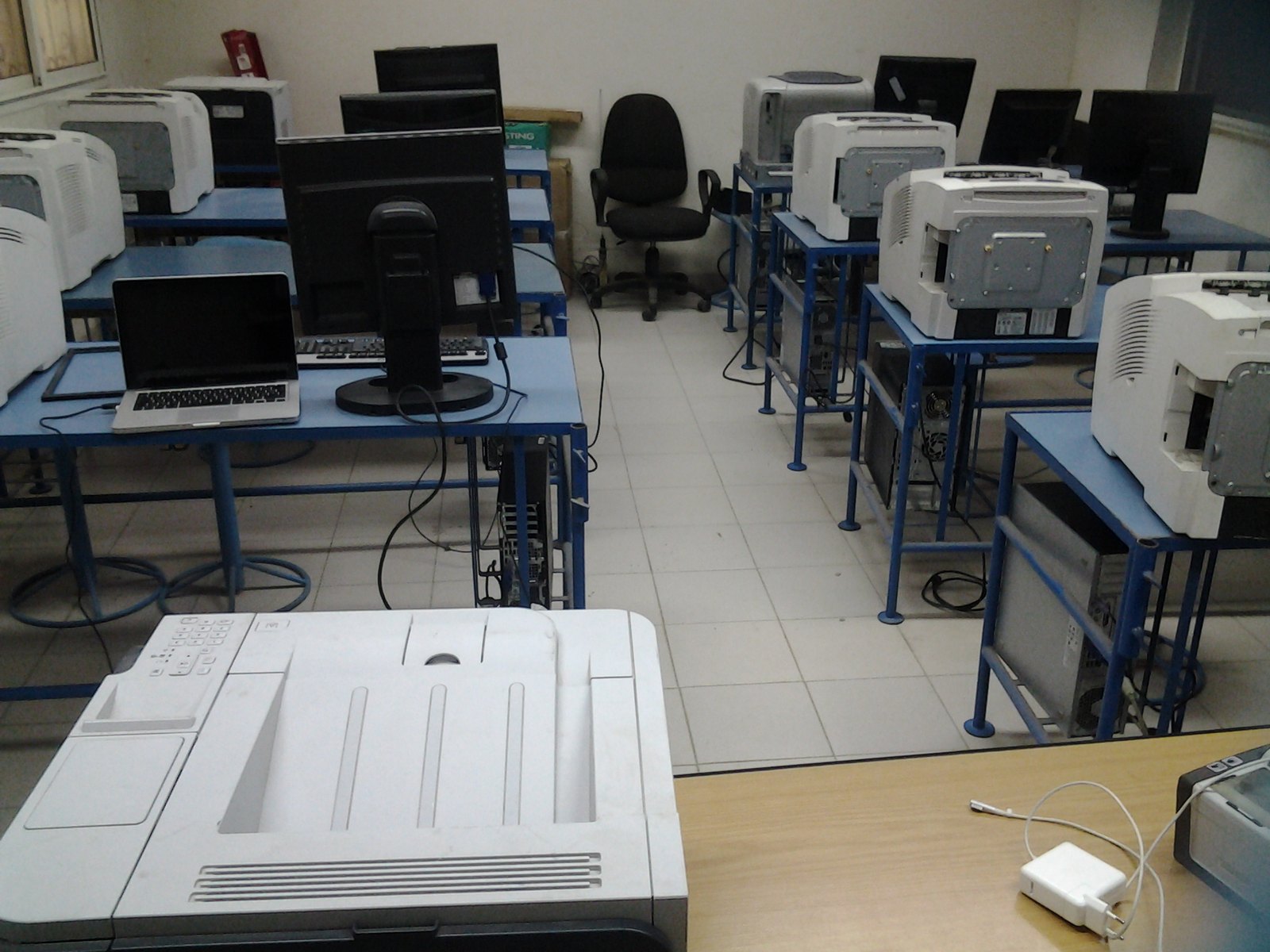 Salle informatique E2I pour les competences numeriques