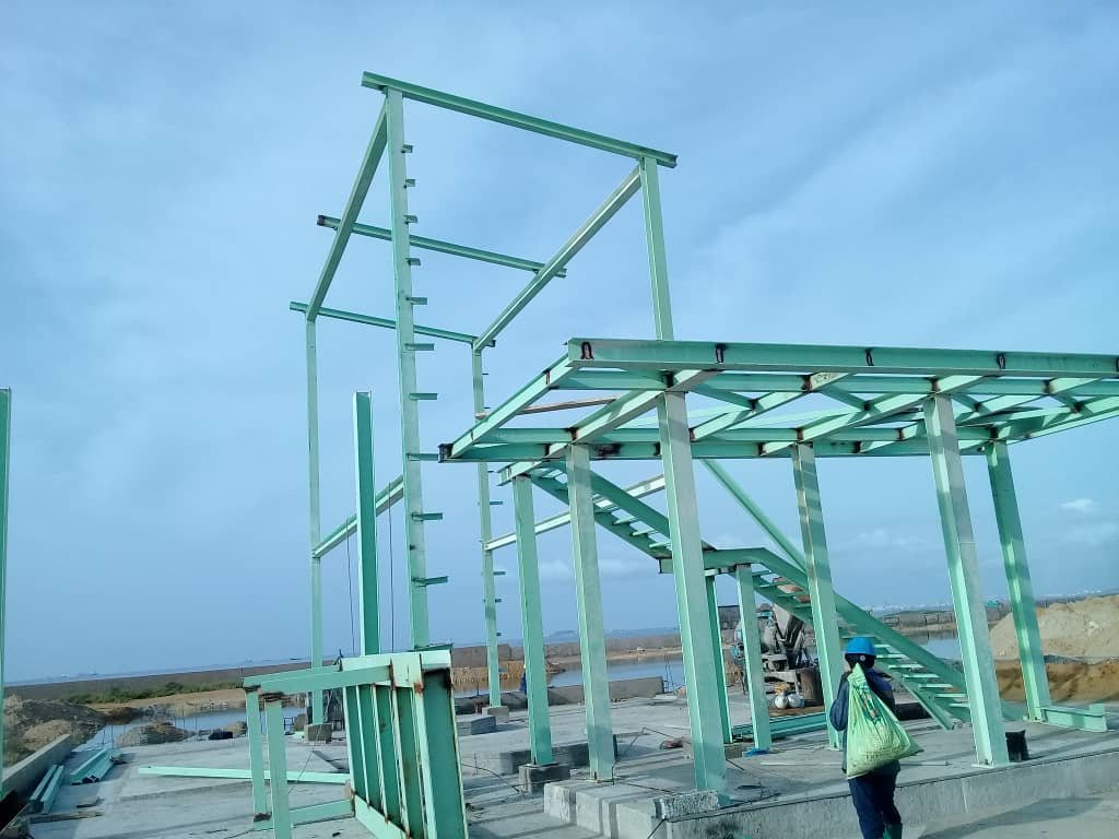 Charpente metallique ICS realisee par E2I