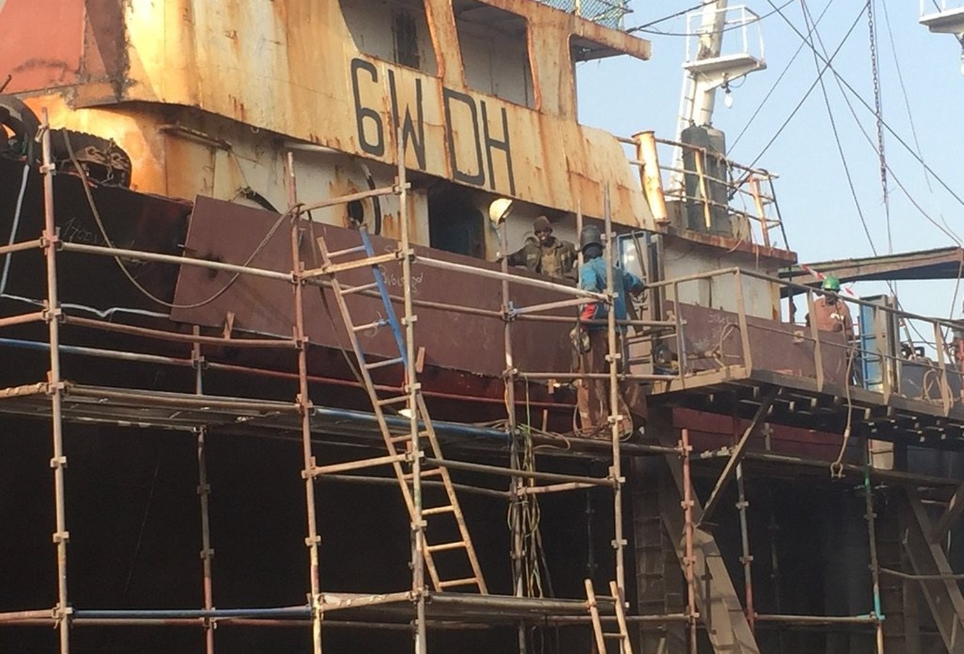Intervention navale réalisée par E2I