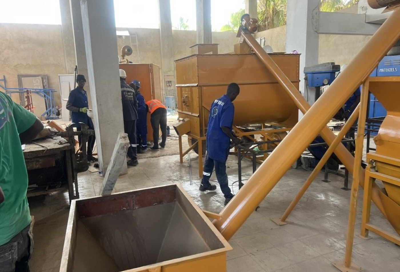 Broyeur mélangeur industriel fabriqué par E2I