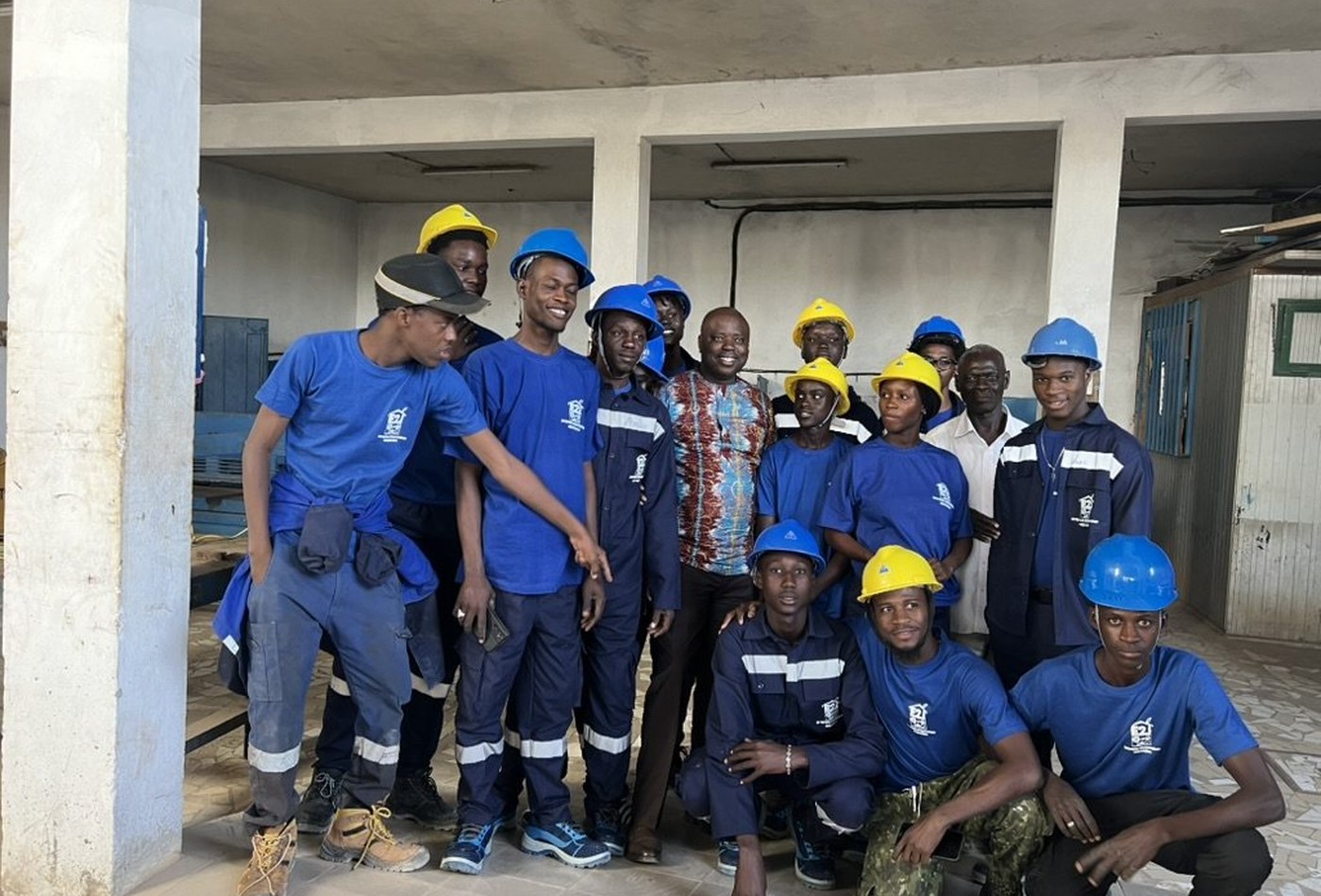 Groupe d'apprenants formés et accompagnés par E2I