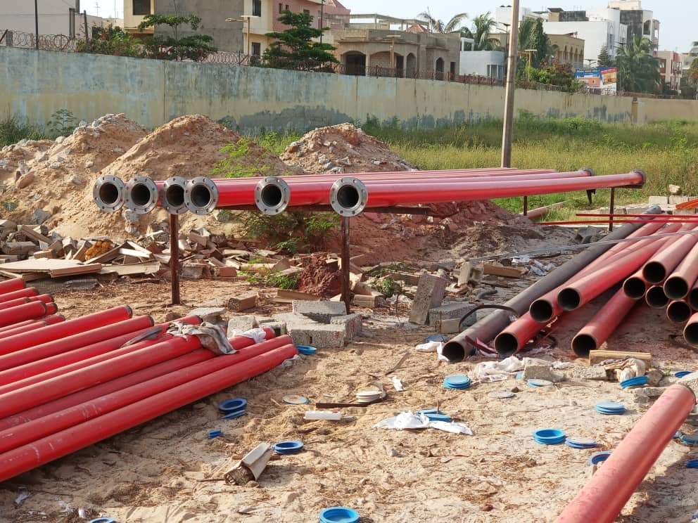 Chantier tuyauterie E2I